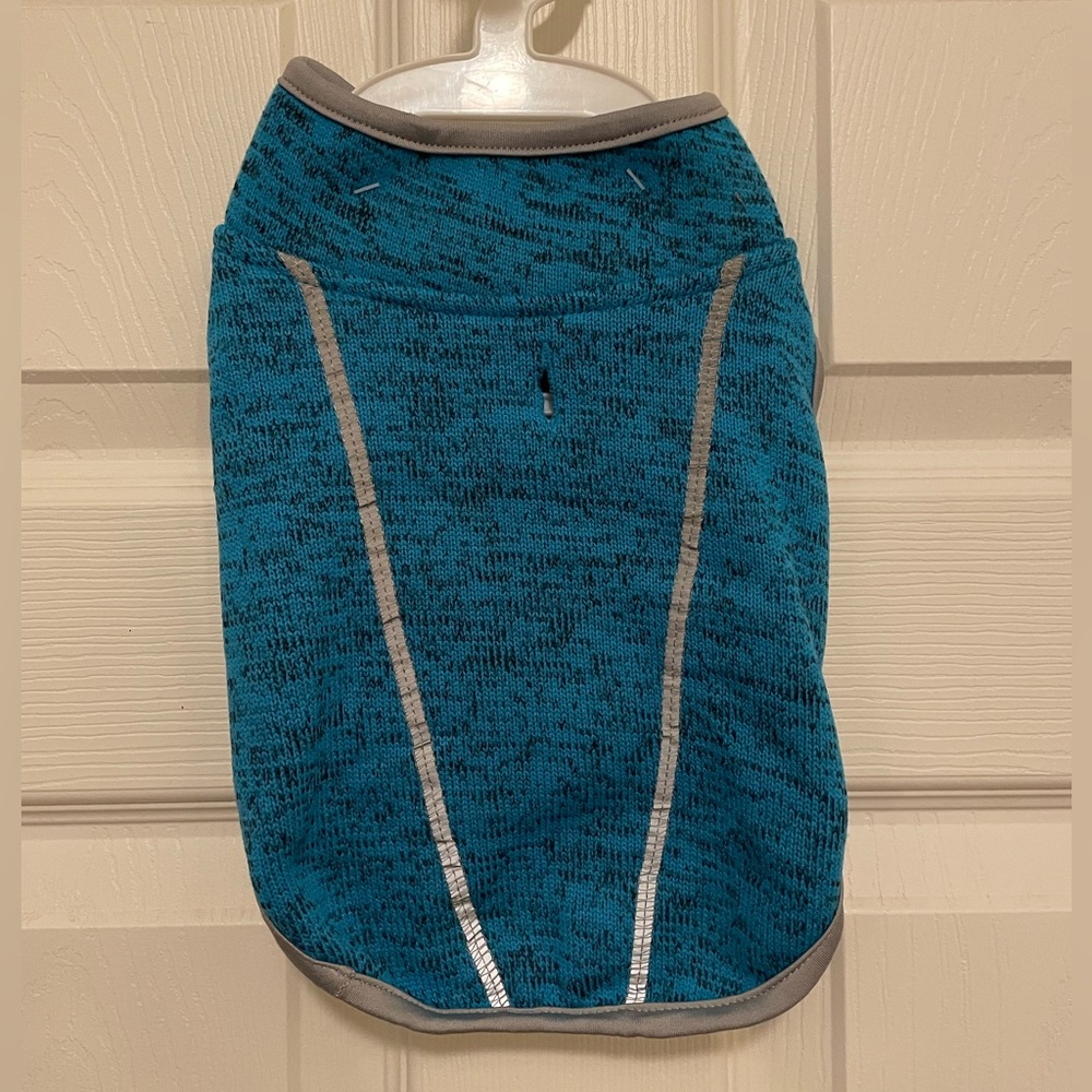 DOG SWEATER with reflective trim